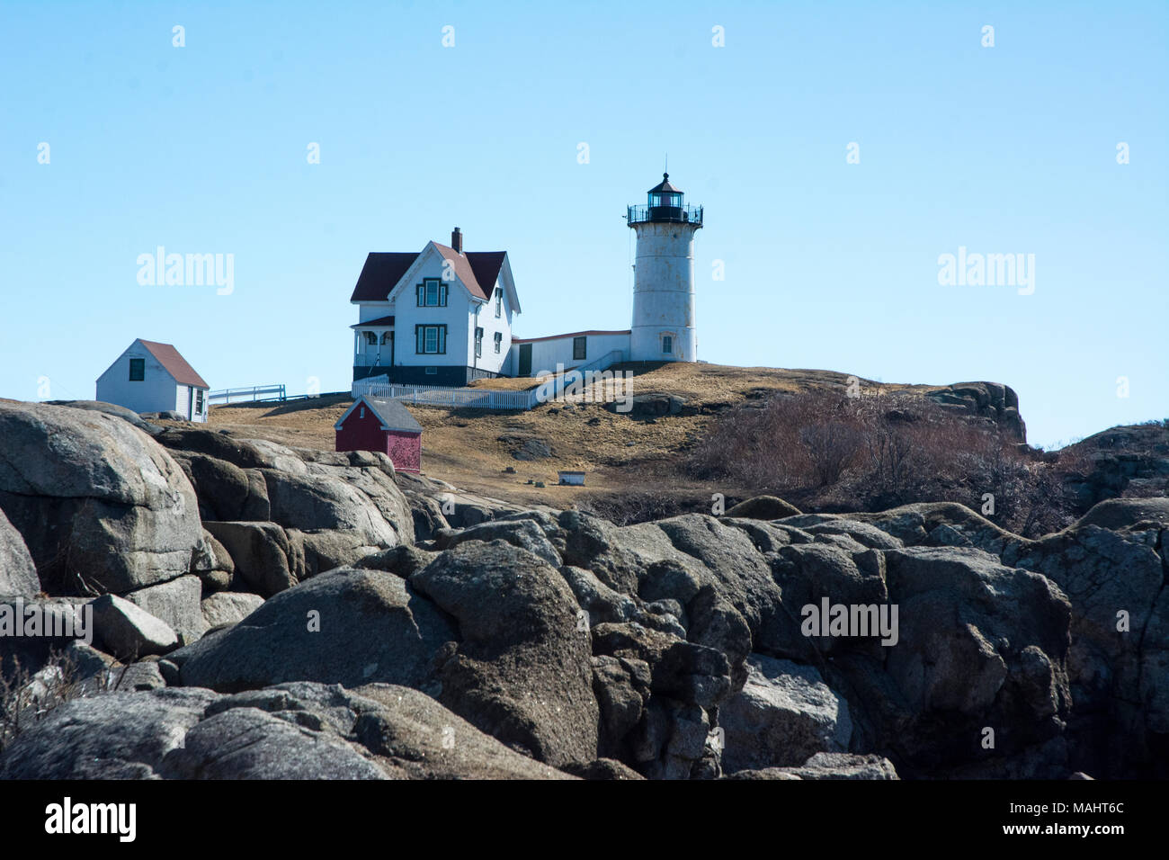 Anche durante le fredde giornate invernali, questo è popolare destinazione. Foto Stock