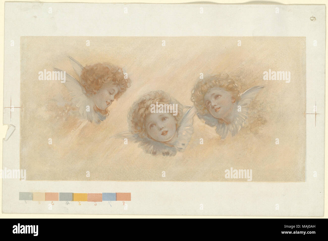Nome file: 07 11 001339 Titolo: tre angeli creatore/collaboratore: L. Prang & Co. (Editore) Data di pubblicazione: 1861-1897 (approssimativo) descrizione fisica nota: Genere: Chromolithographs; Gruppo ritratti; Ritratto consente di stampare le note: Titolo fornito da cataloger. Posizione: Boston Public Library su 2011-08-04: Fotocamera: Sinar AG Sinarback 54 FW, Sinar m Foto Stock