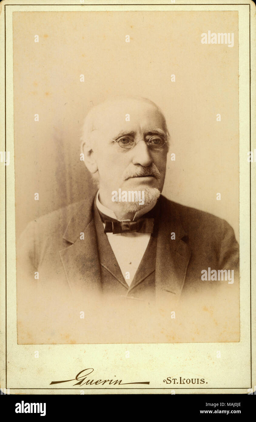 Titolo: George I. Barnet. . 1880. F. W. Guerin Foto Stock