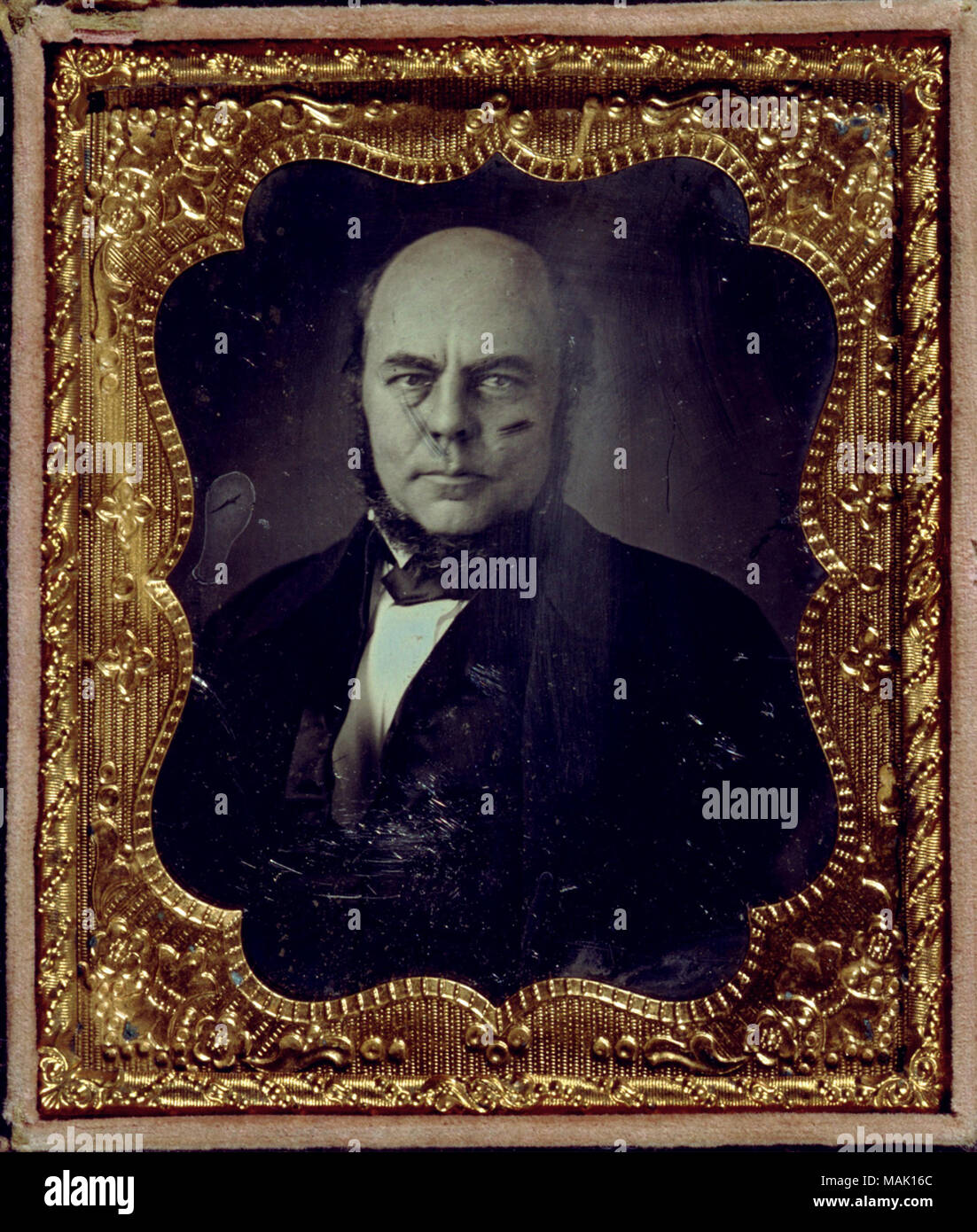 Titolo: Il dottor George Engelmann. . Circa 1855. Anson, NY. Foto Stock