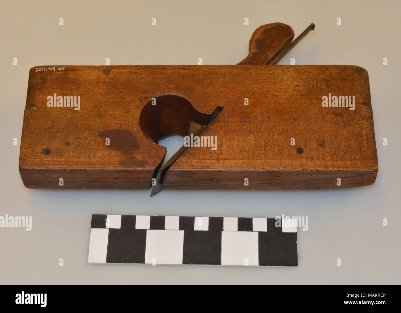 Piano a testa cilindrica, realizzato da Mosè Stout a St. Louis, Missouri. Titolo: Piano a testa cilindrica realizzata da Mosè Stout . tra 1836 e 1838. Stout, Mosè, 1808-1881 Foto Stock