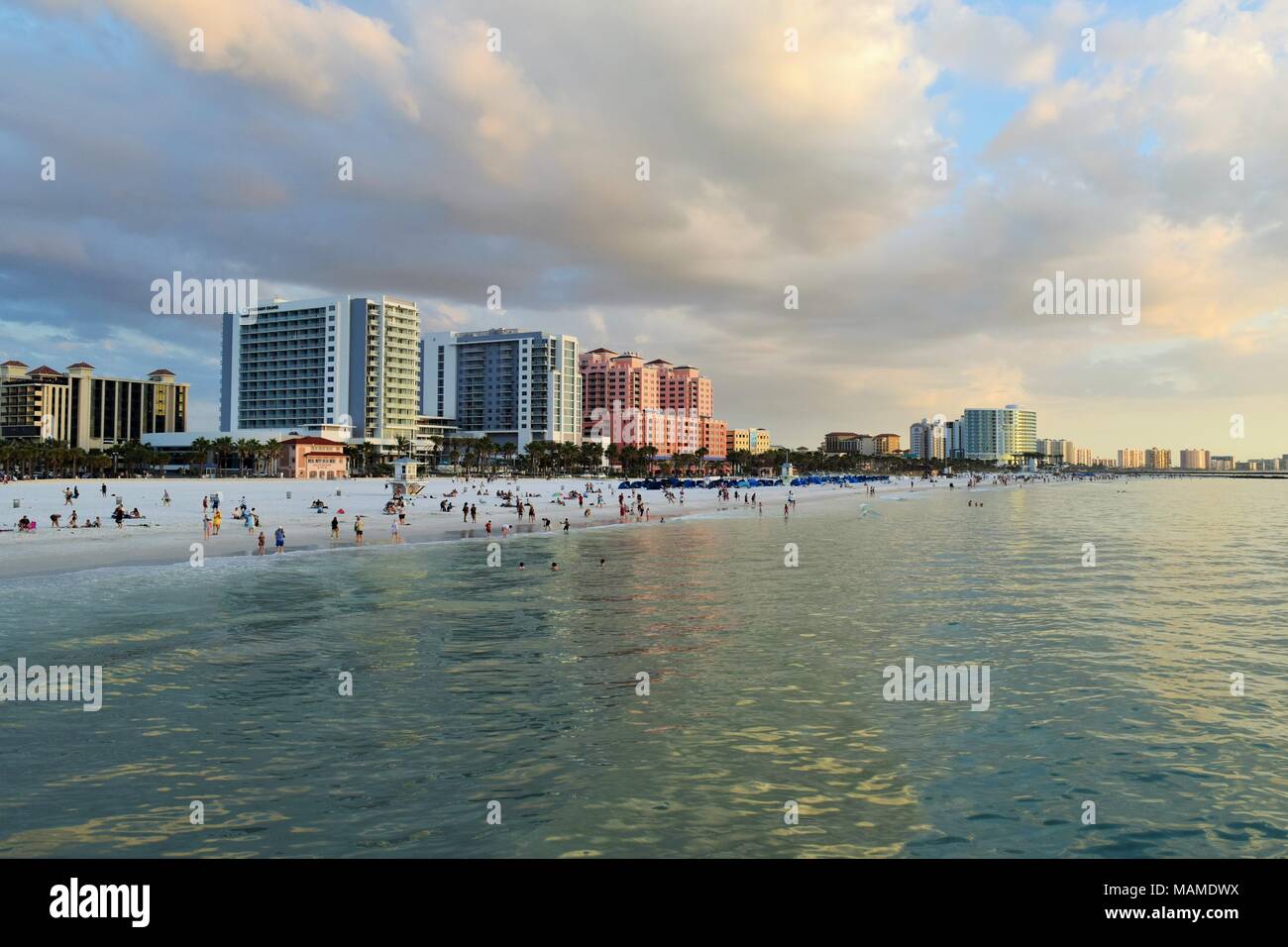 Clearwater Beach, Florida Foto Stock