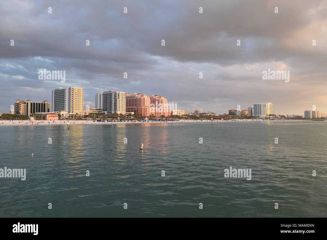 Clearwater Beach, Florida Foto Stock