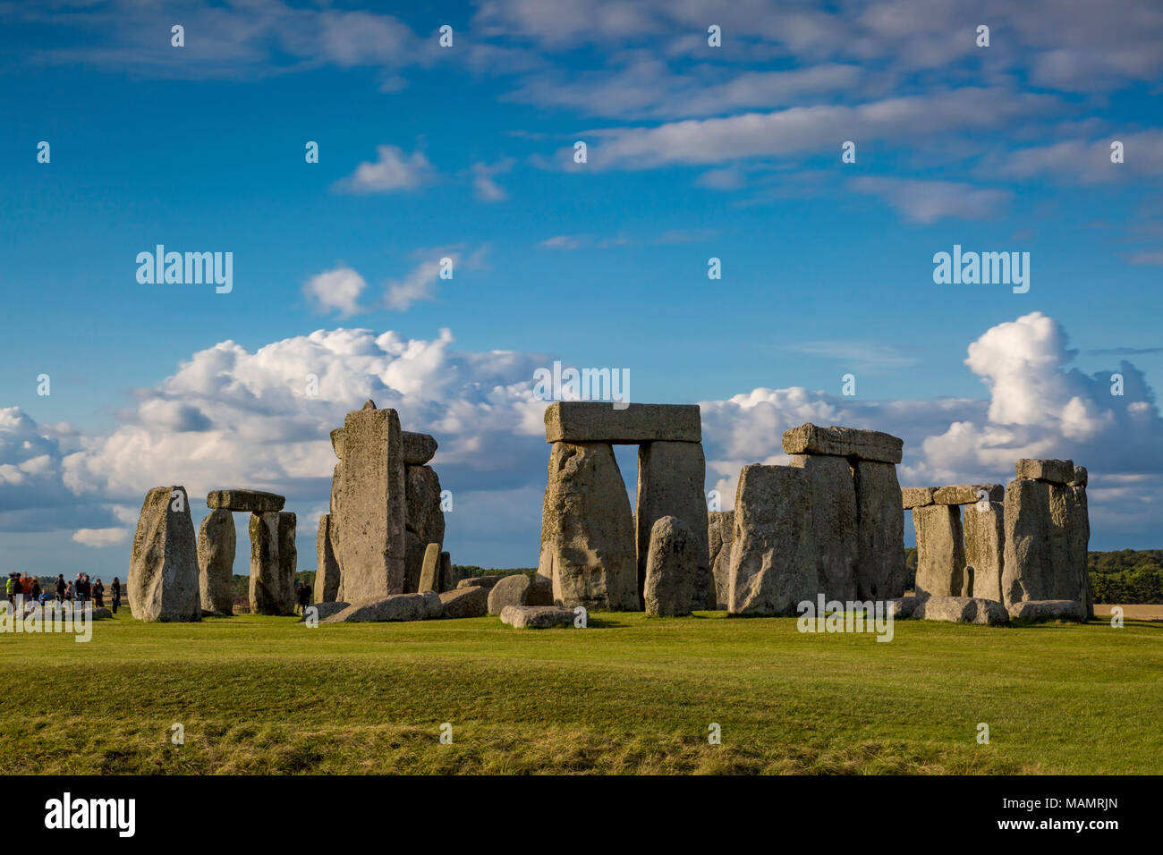 Stonehenge, Wiltshire, Inghilterra Foto Stock