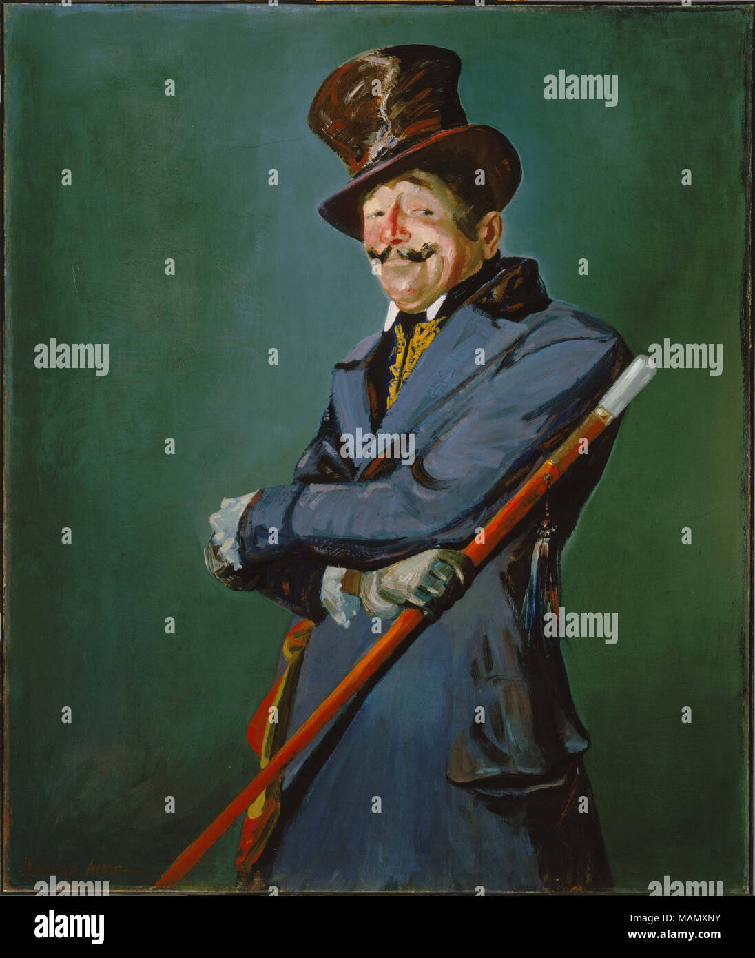 . Otis Skinner come Col. Philippe Bridau- Foto Stock