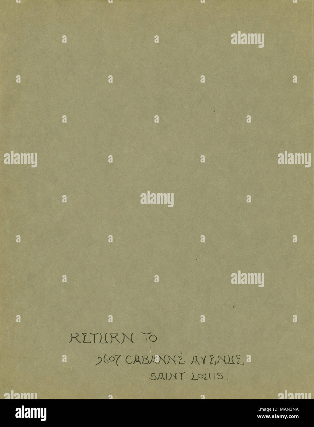 Indirizzo di ritorno per il volume. Titolo:Il Tornio del vasaio, Volume 2, numero 11, pagina 51, Settembre 1906 . Settembre 1906. 'I vasai collettivo, varie persone. Foto Stock