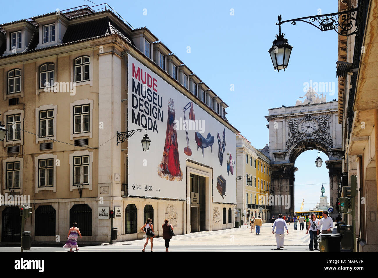 Museo del Design al centro storico. Lisbona Foto Stock