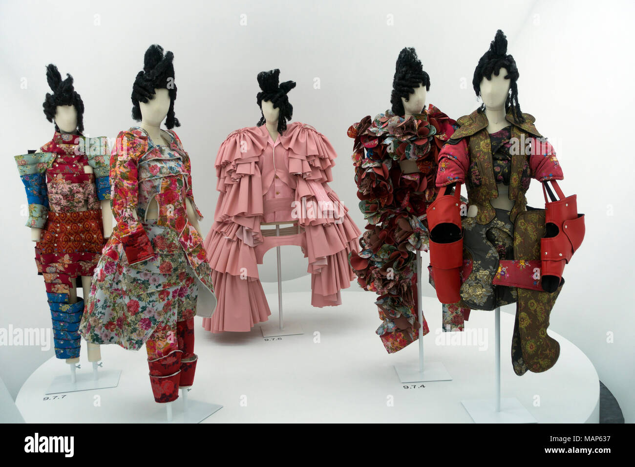 Rei Kawakubo presentano il Metropolitan Museum of Art di New York Foto Stock