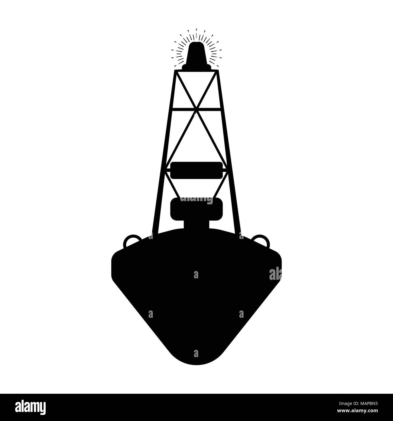 Boa icona piatta. Silhuette illustrazione vettoriale. Illustrazione Vettoriale