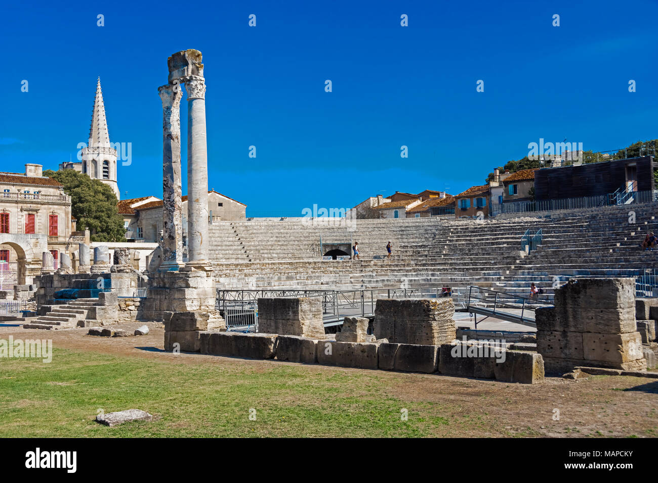 Arles Teatro Romano Foto Stock