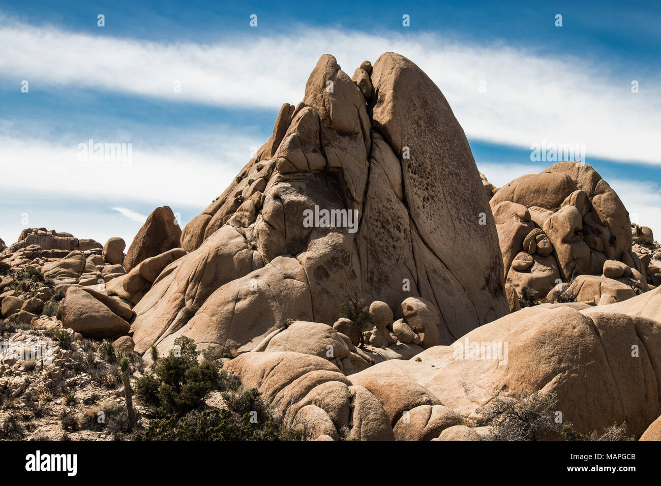 Deserto americano Mountain Foto Stock