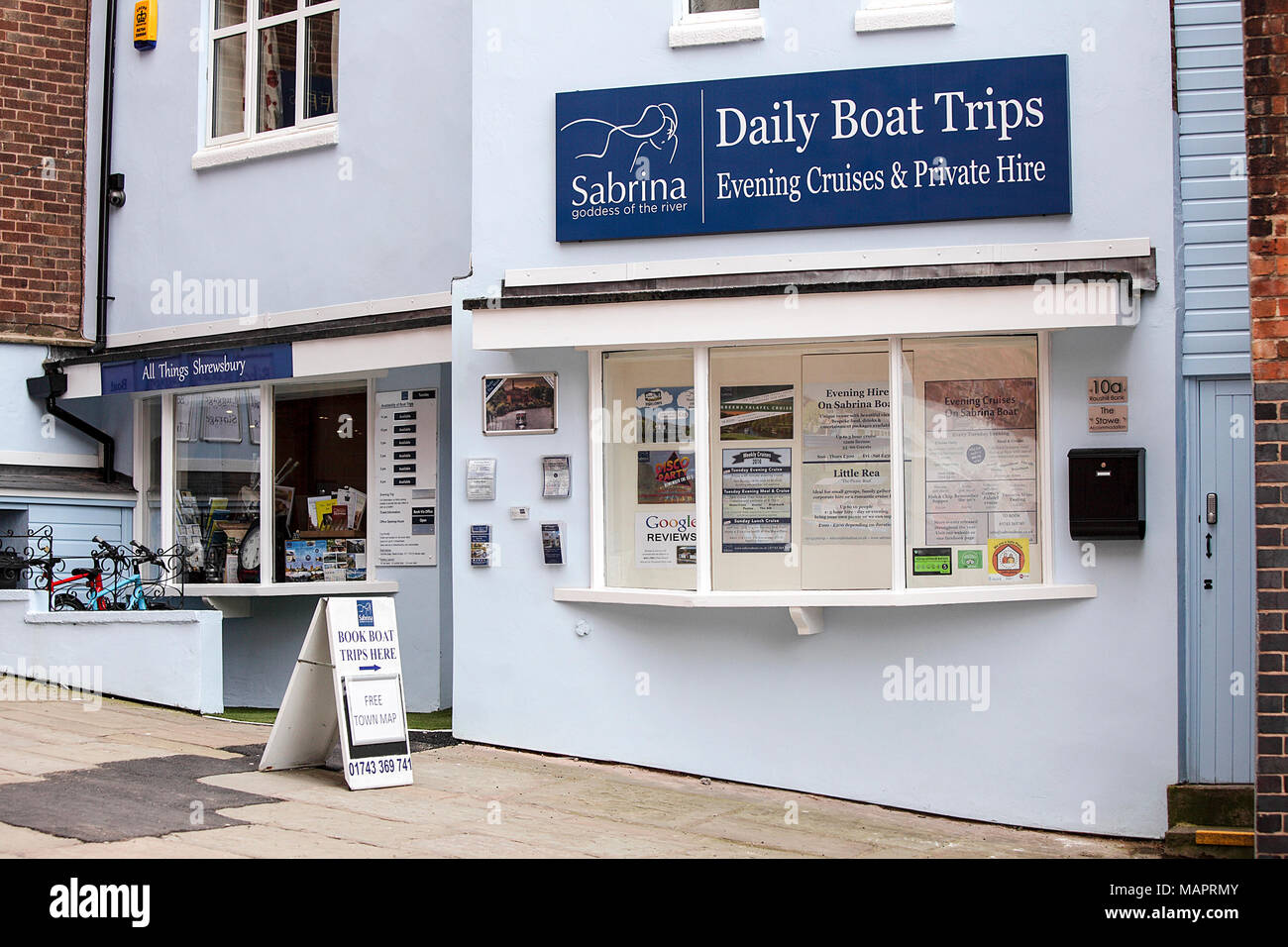 Una delle (3) immagini in questa breve serie relative a tutte le cose Shrewsbury Store/Uscita. Orizzontale e verticale di disponibili. Foto Stock