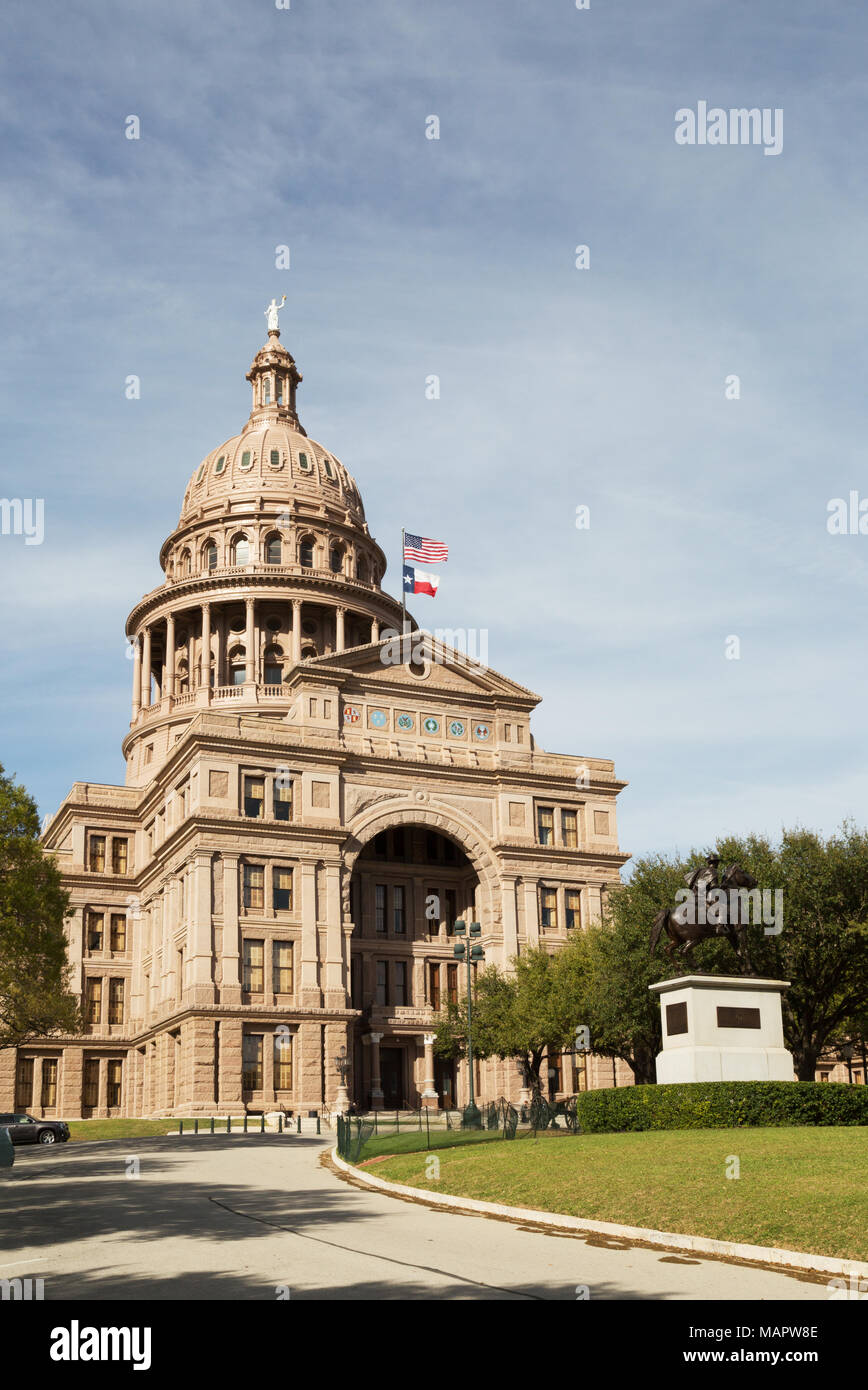 Di Austin in Texas State Capitol Building, Austin, Texas USA Foto Stock