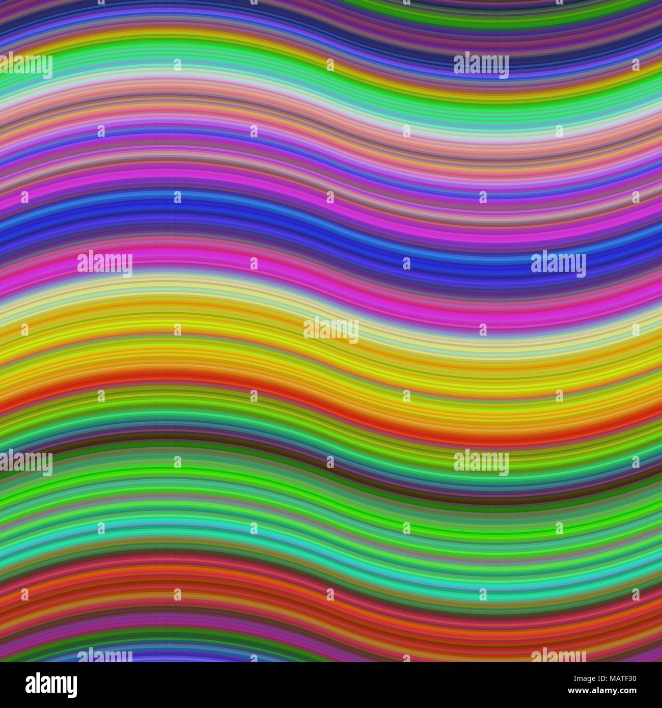 Abstract multicolore sfondo d'onda Illustrazione Vettoriale