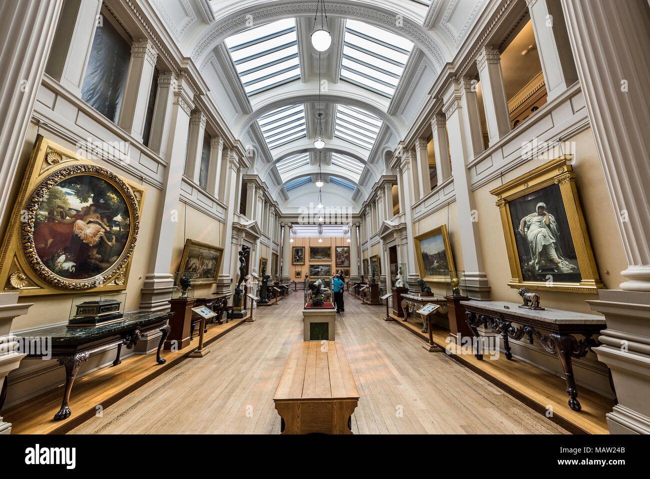 La Lady Lever Art Gallery port sunlight wirral merseyside North West England Regno Unito Foto Stock