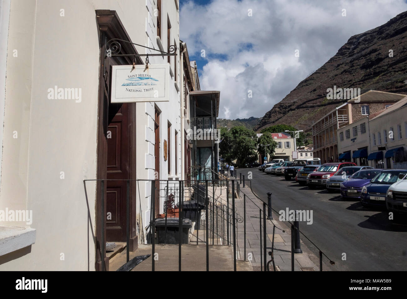 St Helena National Trust, Jamestown, Saint Helena, Atlantico del Sud. Foto Stock