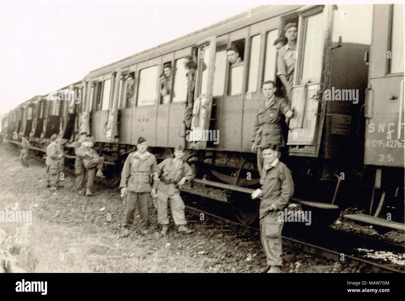 Diario fotografico di un giovane soldato francese in Marocco Foto Stock