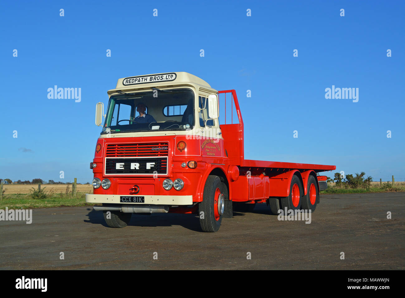 1972 ERF LV 66GX autocarro Foto Stock