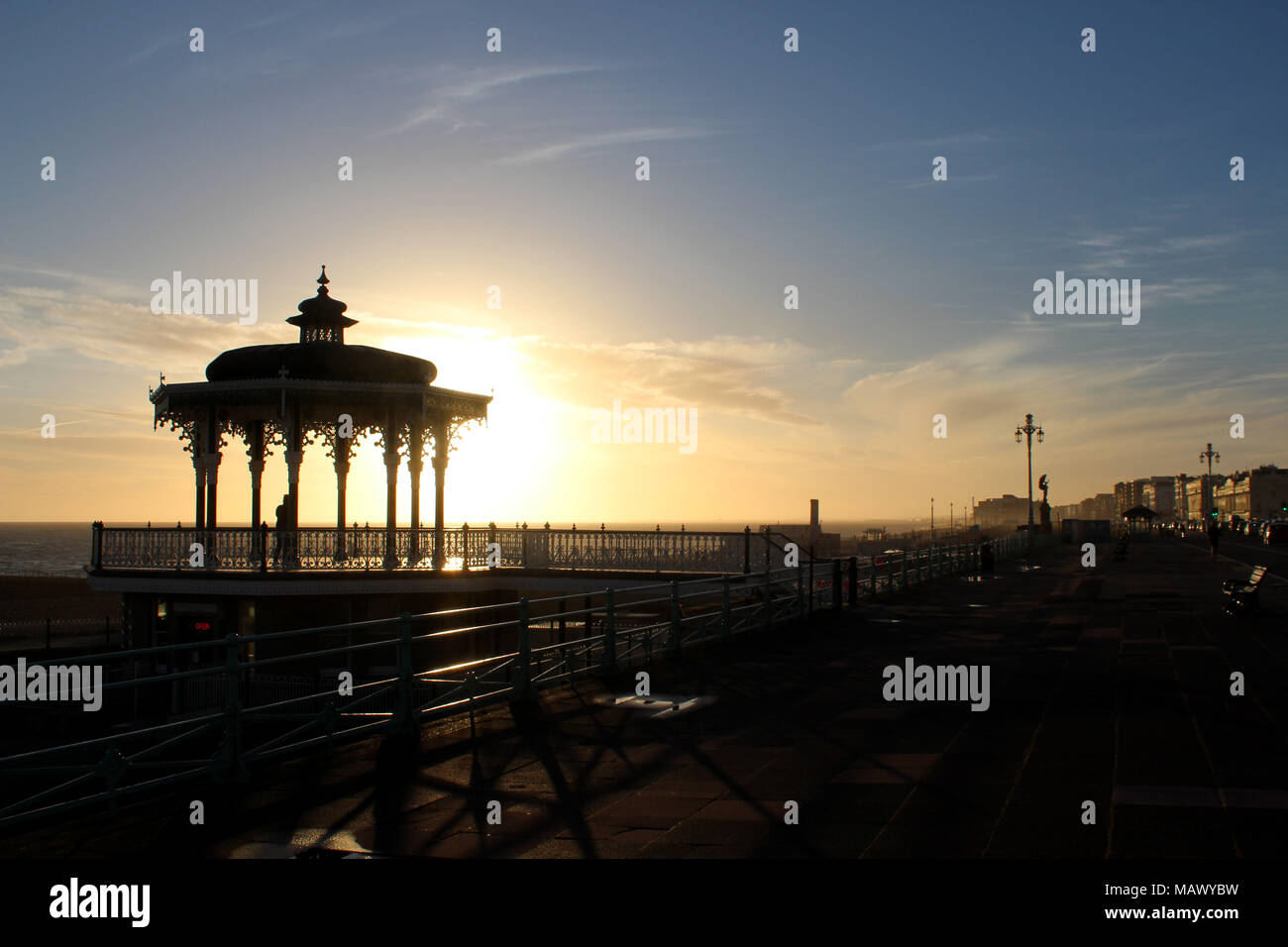 Brighton Bandstand Foto Stock