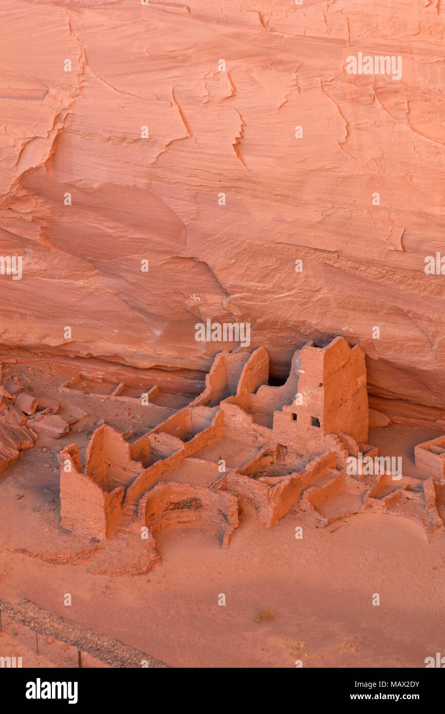 Antelope House, Canyon De Chelly National Monument, Arizona Foto Stock