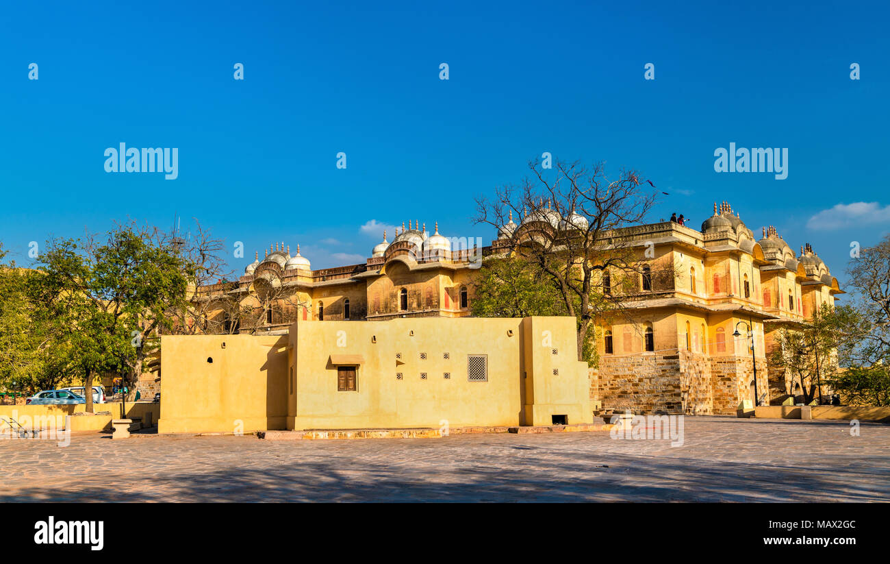 Palazzo Madhvendra di Nahargarh Fort di Jaipur - Rajasthan, India Foto Stock