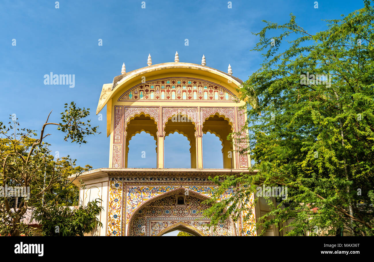 Jai Niwas Garden a Jaipur, India Foto Stock