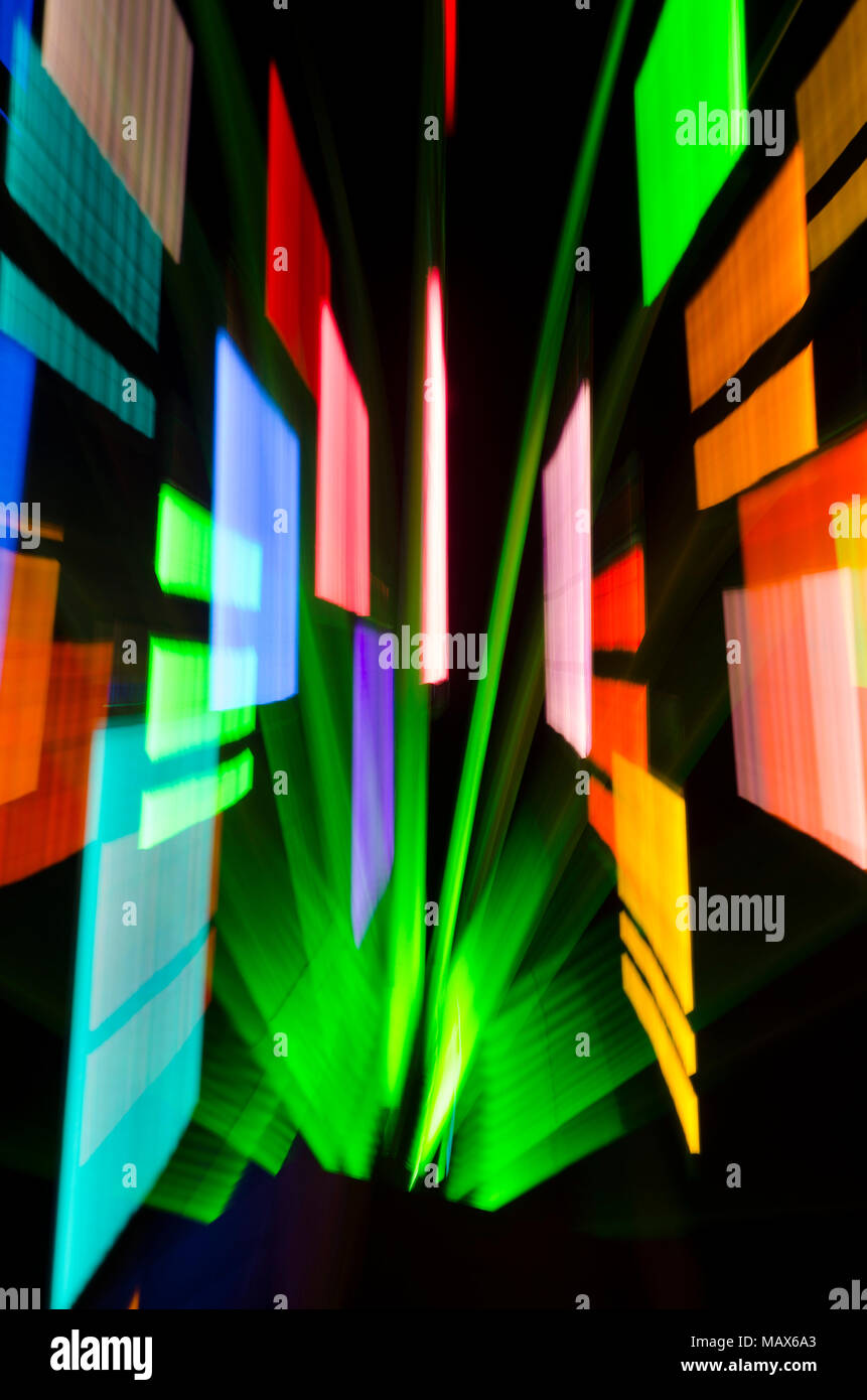 Lumiere light festival a Londra Foto Stock