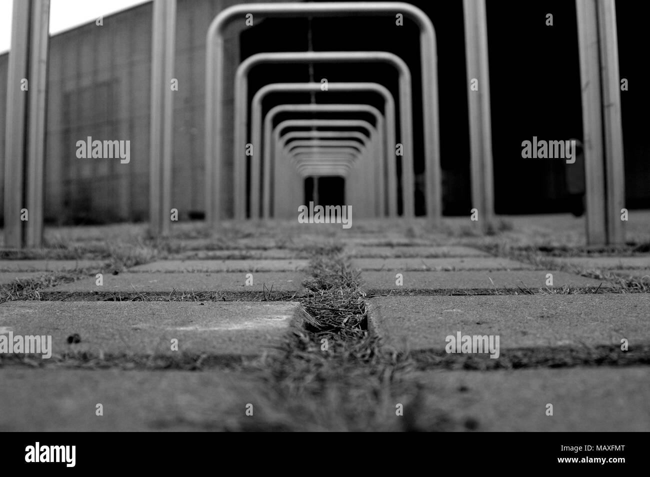 Bicicletta unità di storage Foto Stock