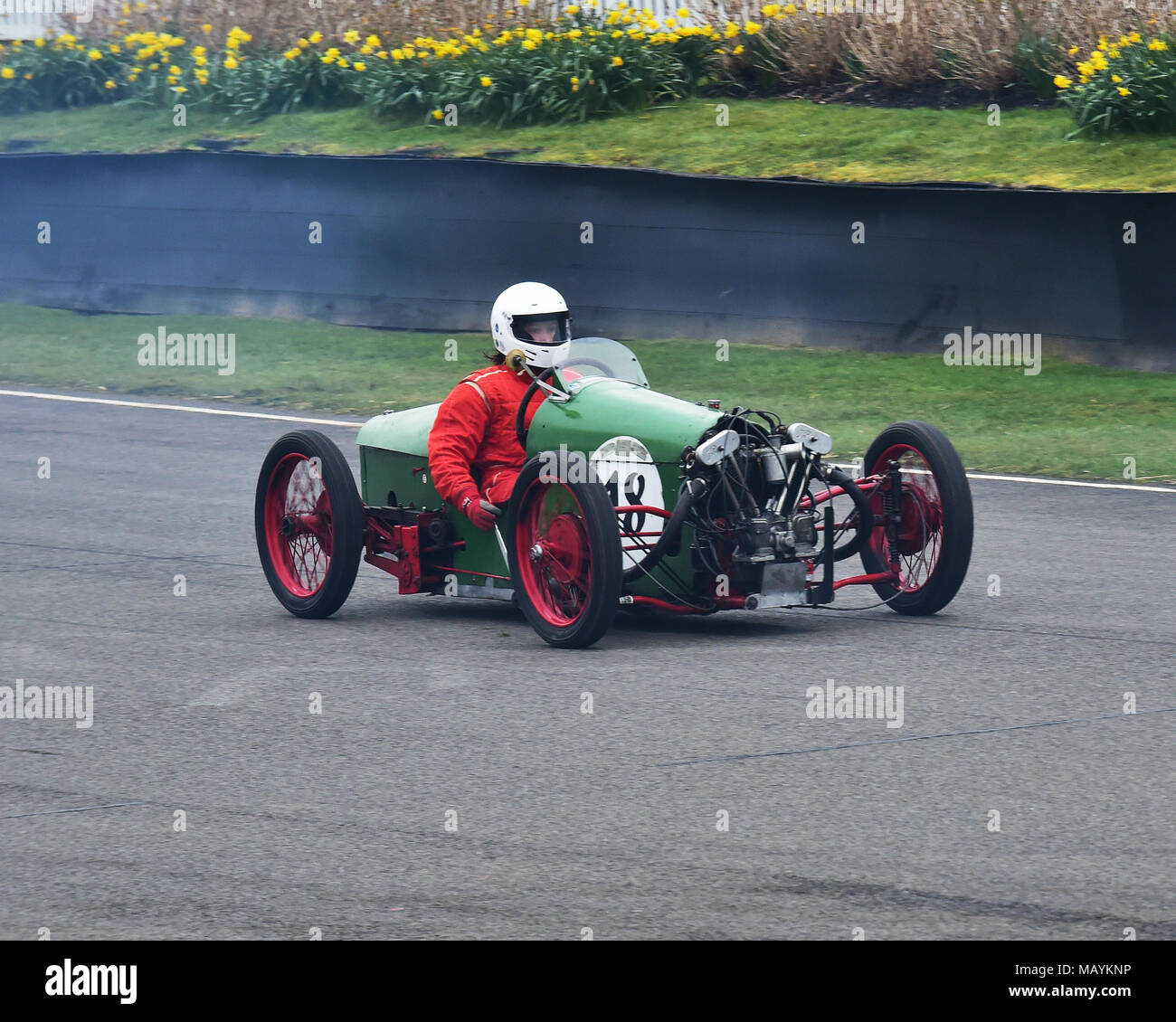 Hannah Enticknap, Morgan Salome Offerte, imbottitura Cup, 76th Assemblea dei Soci, Inghilterra, Goodwood, marzo 2018, Sussex, Autosport, auto, il circuito da corsa, cl Foto Stock