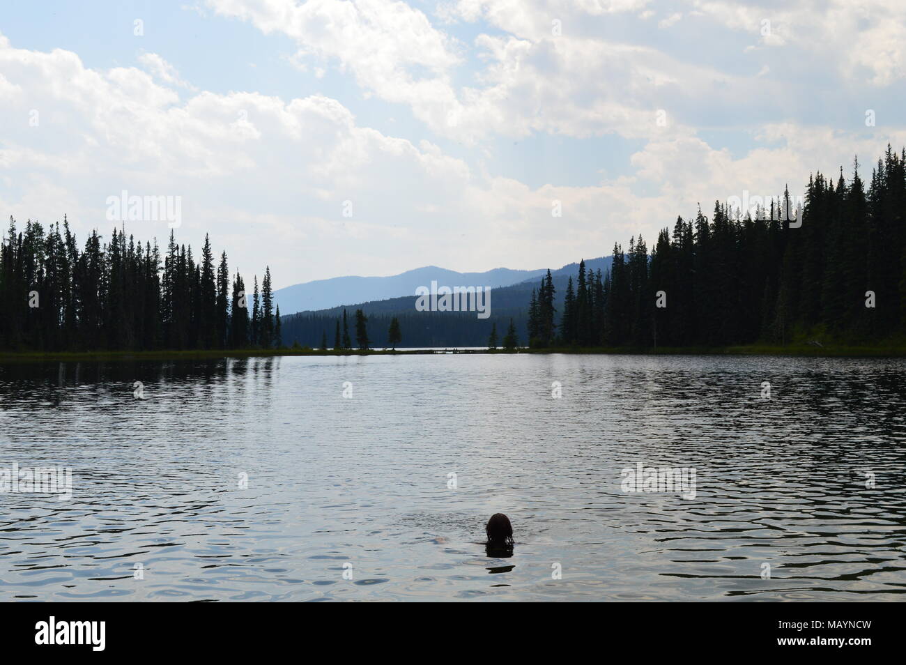 Kelly vasca da bagno in Jasper, Alberta Foto Stock