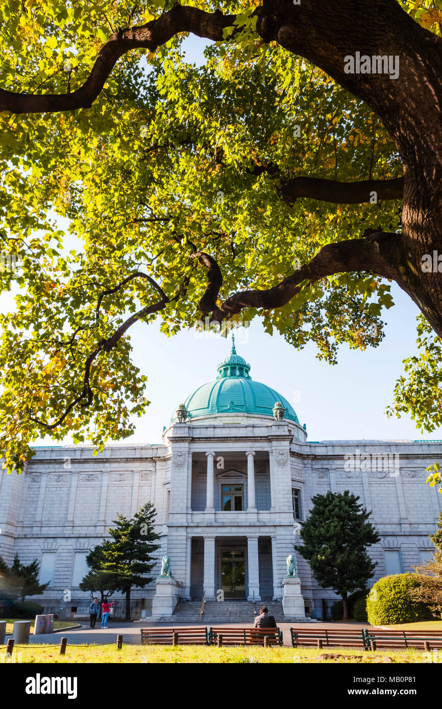 Giappone, Honshu, Tokyo, il parco Ueno, Museo Nazionale di Tokyo, Hyokeikan Hall Foto Stock
