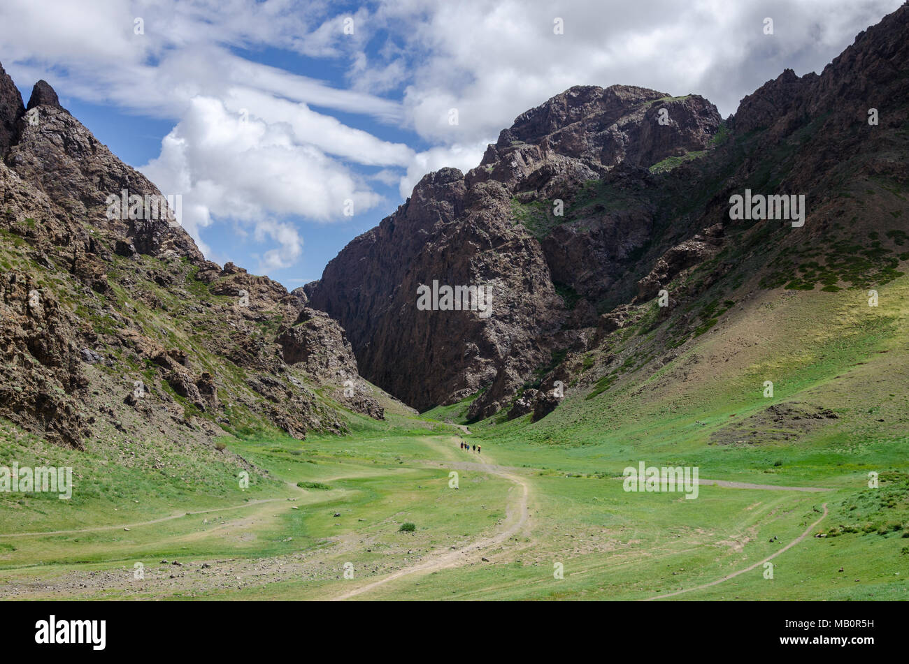 Yolym Valley, deserto dei Gobi e Mongolia Foto Stock