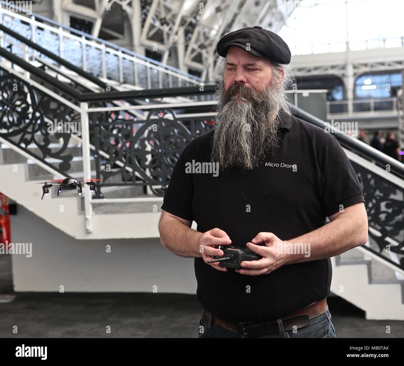 Futuro Tech ora Business Design Centre Foto Stock