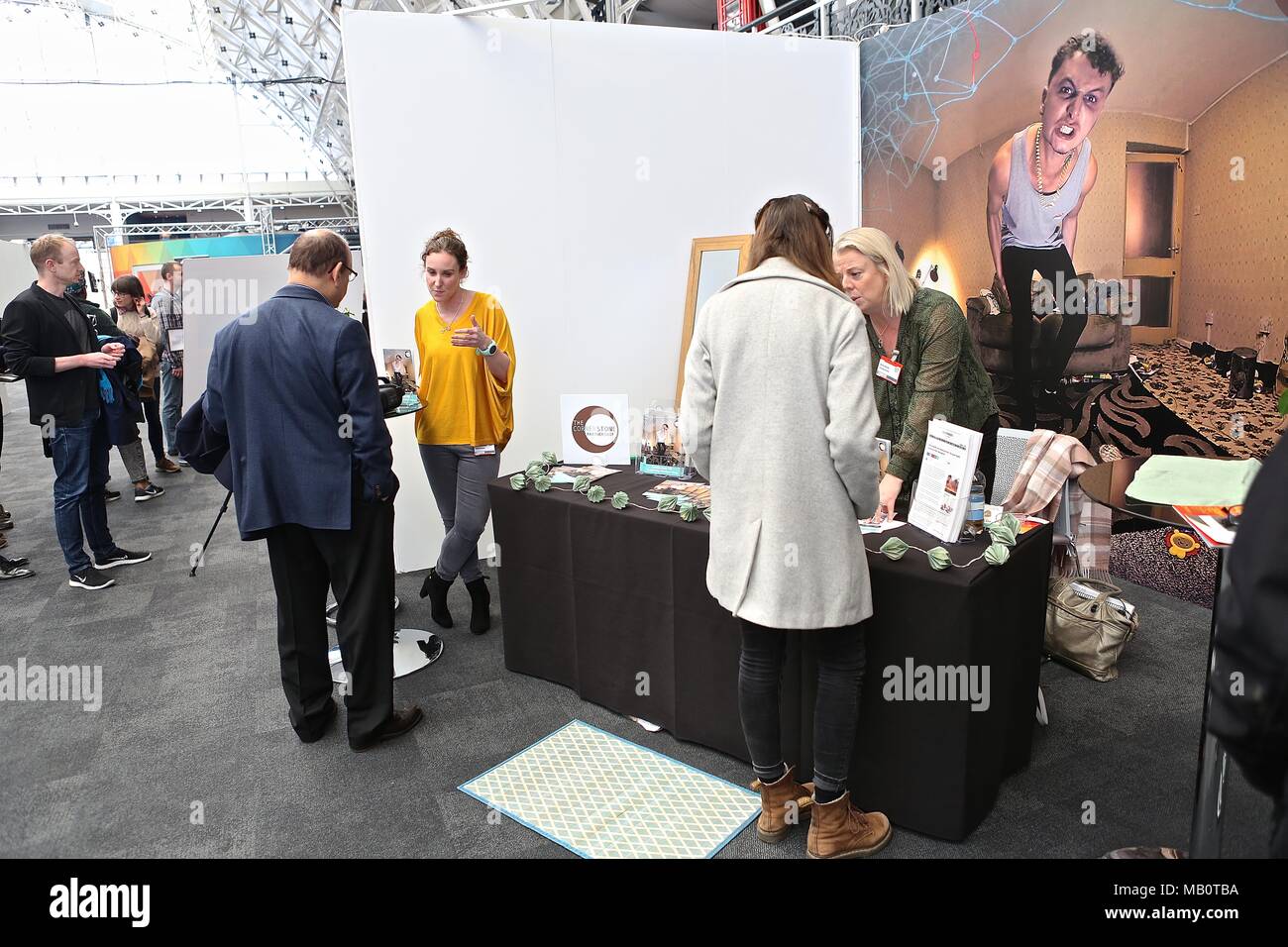 Futuro Tech ora Business Design Centre Foto Stock