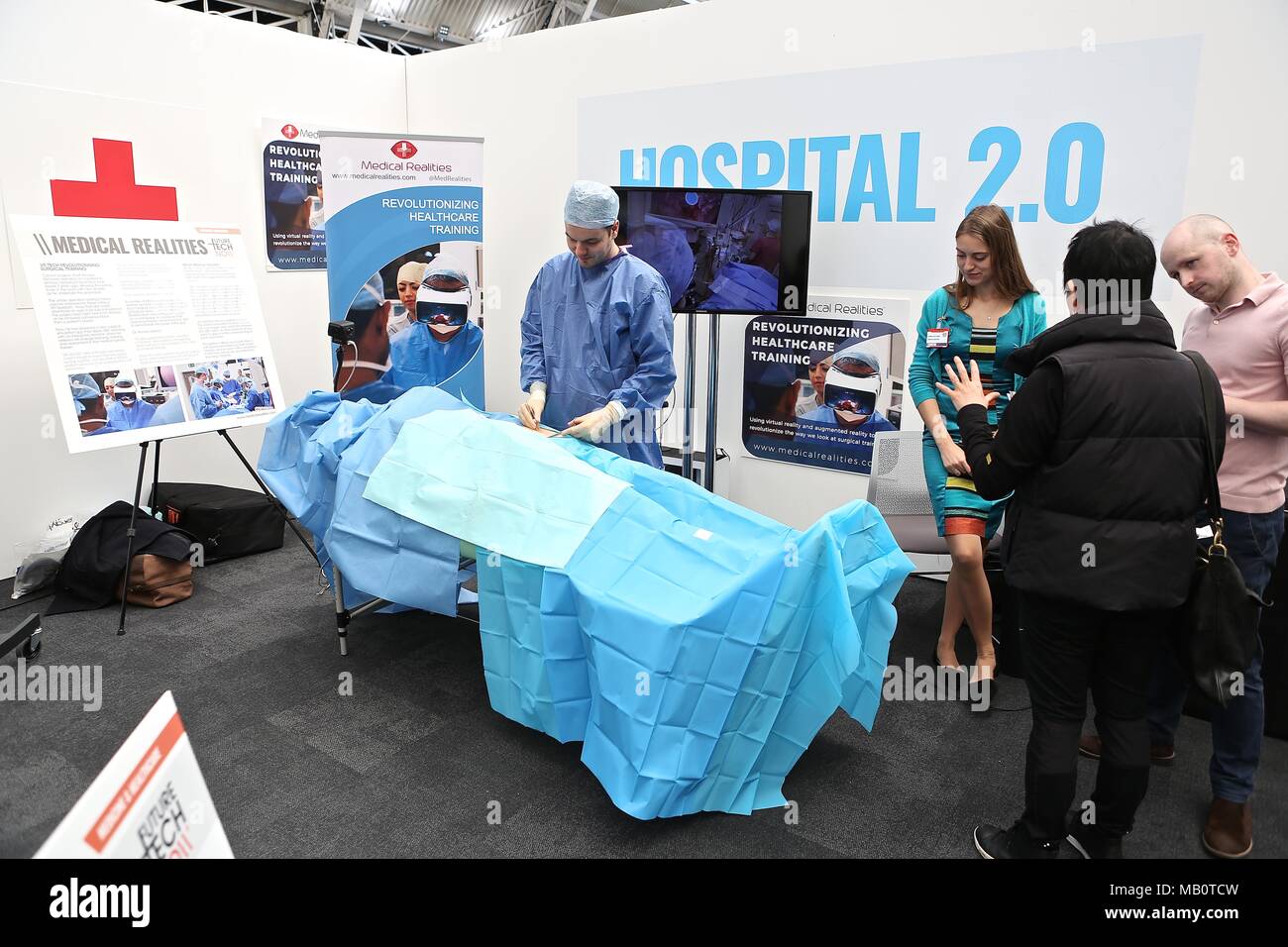 Futuro Tech ora Business Design Centre Foto Stock