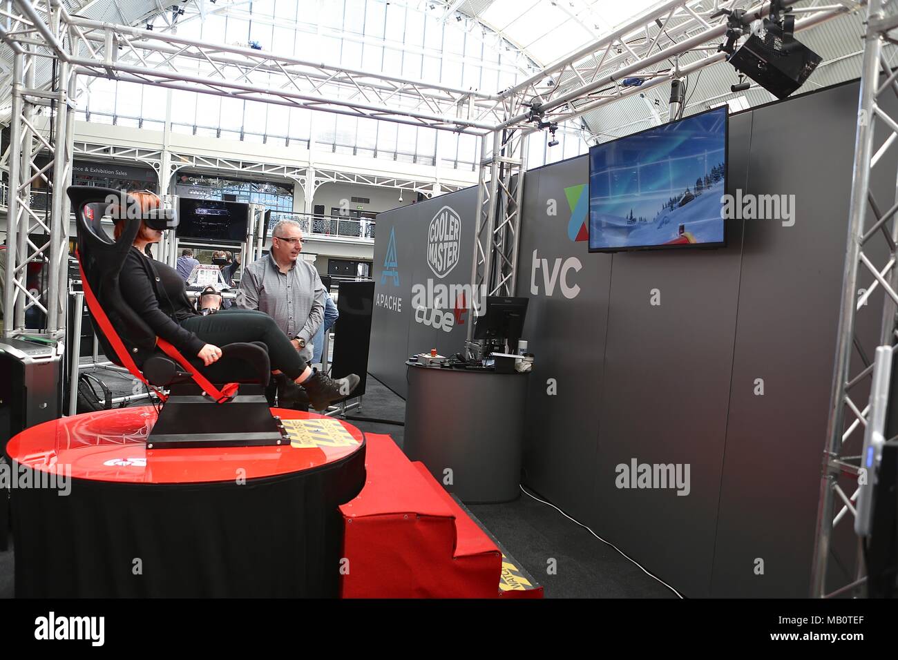 Futuro Tech ora Business Design Centre Foto Stock