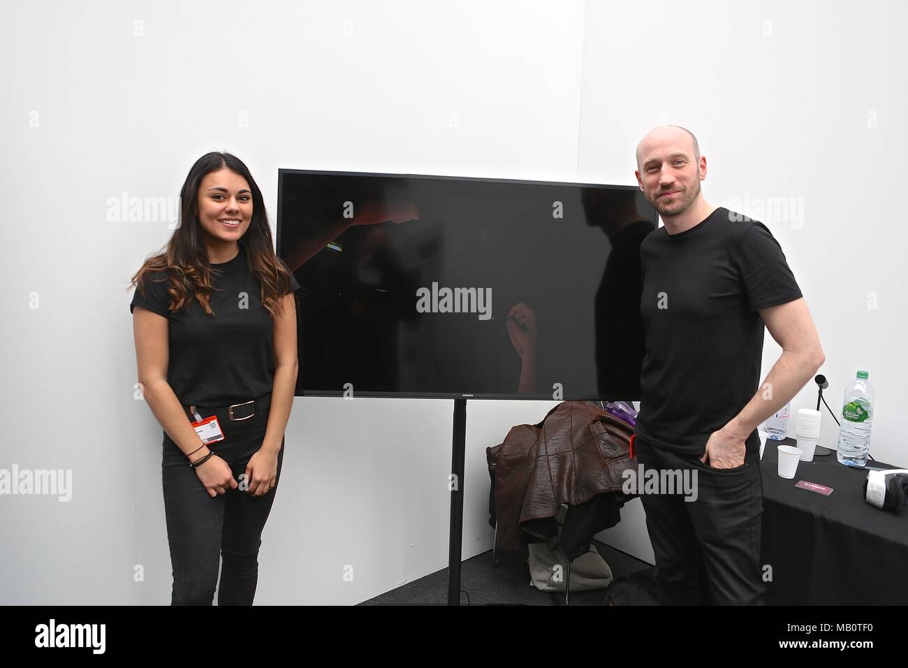 Futuro Tech ora Business Design Centre Foto Stock