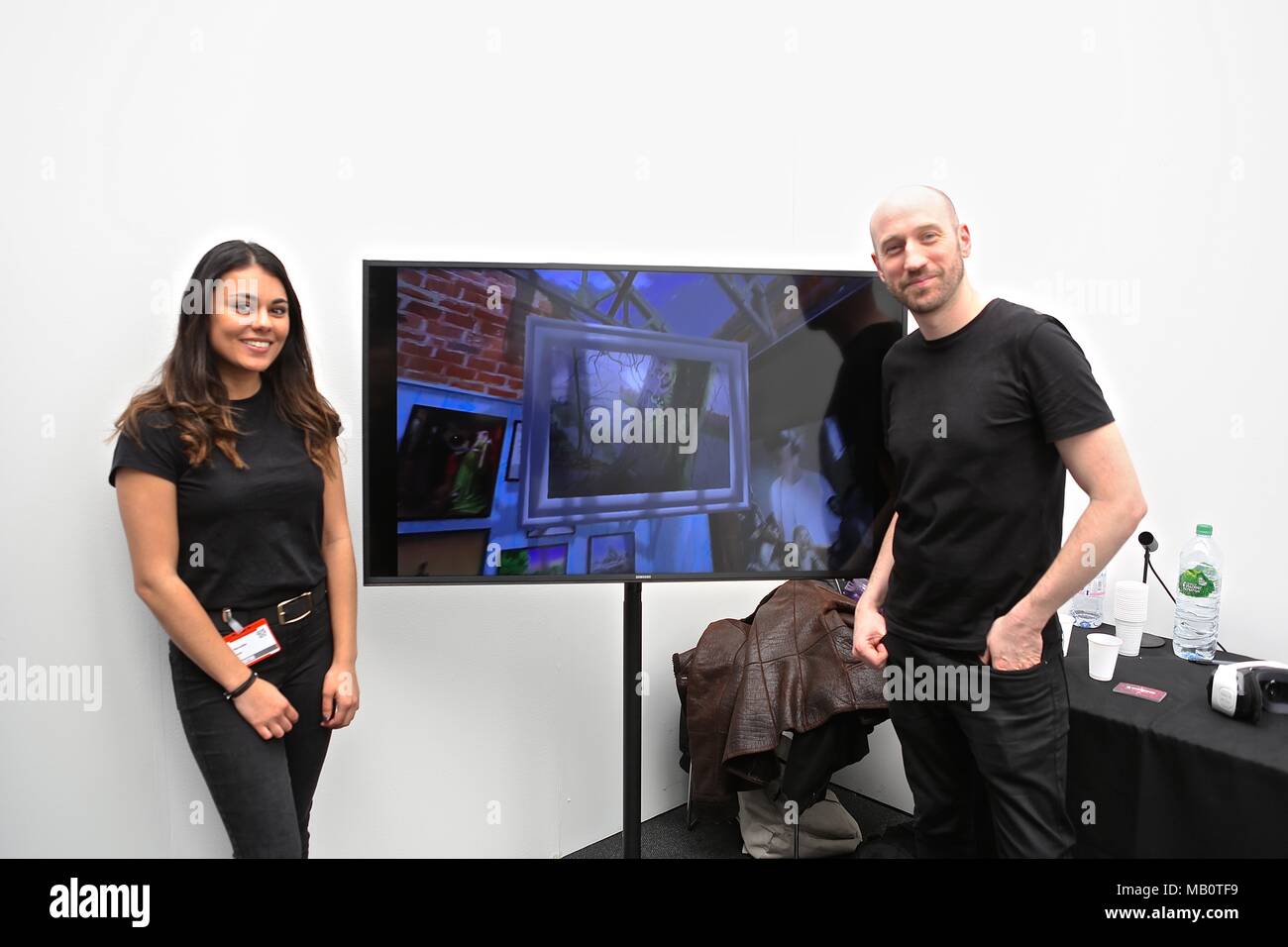 Futuro Tech ora Business Design Centre Foto Stock