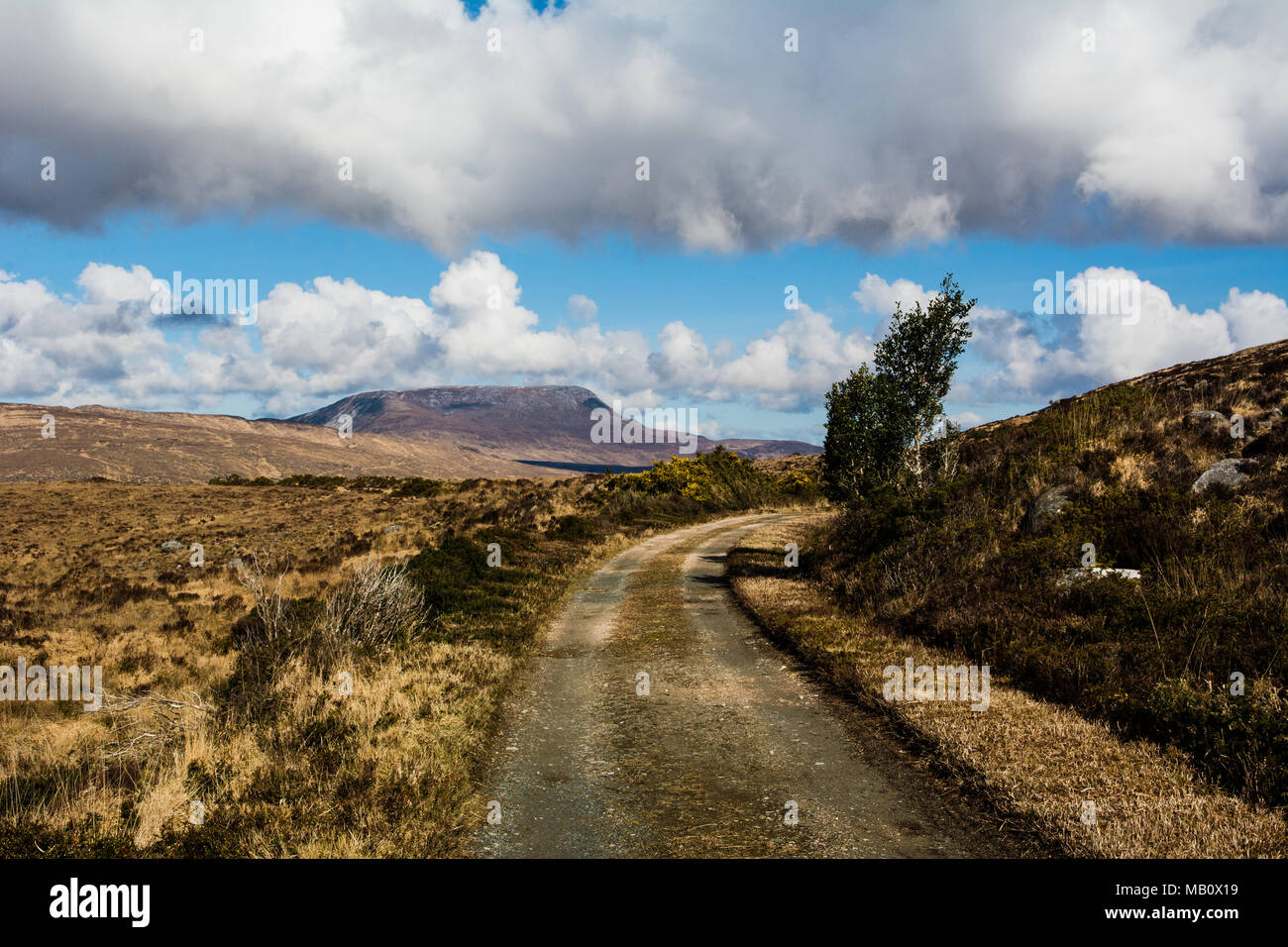 Castello e Parco nazionale di Glenveagh Gweedore Donegal Irlanda Europa Foto Stock