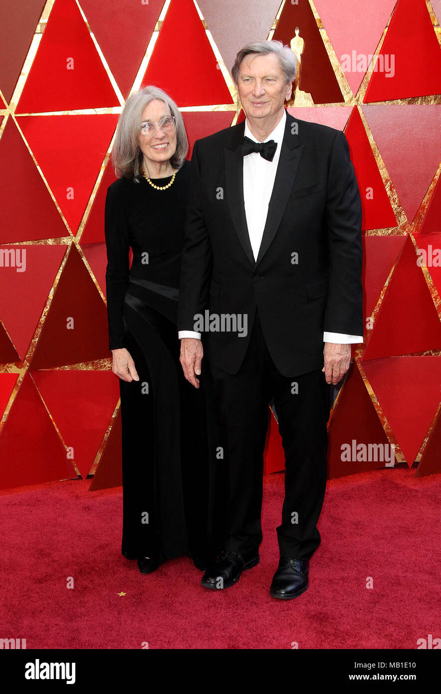 Novantesimo annuale di Academy Awards (Oscar) 2018 gli arrivi presso il Dolby Theatre di Hollywood, in California con: Carol Littleton, John Bailey dove: Los Angeles, California, Stati Uniti quando: 04 Mar 2018 Credit: Adriana M. Barraza/WENN.com Foto Stock