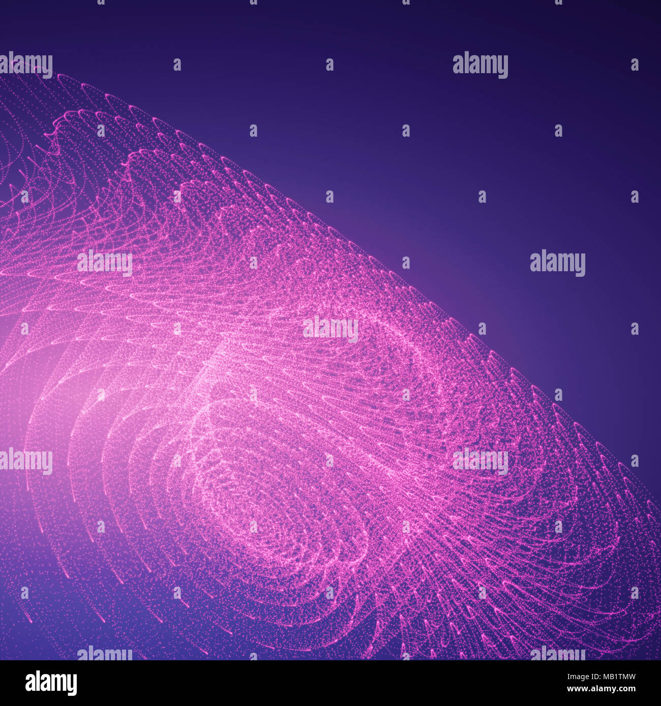 Tecnologia astratta, di rete e di Business Communications sfondo con rotazione del globo Foto Stock