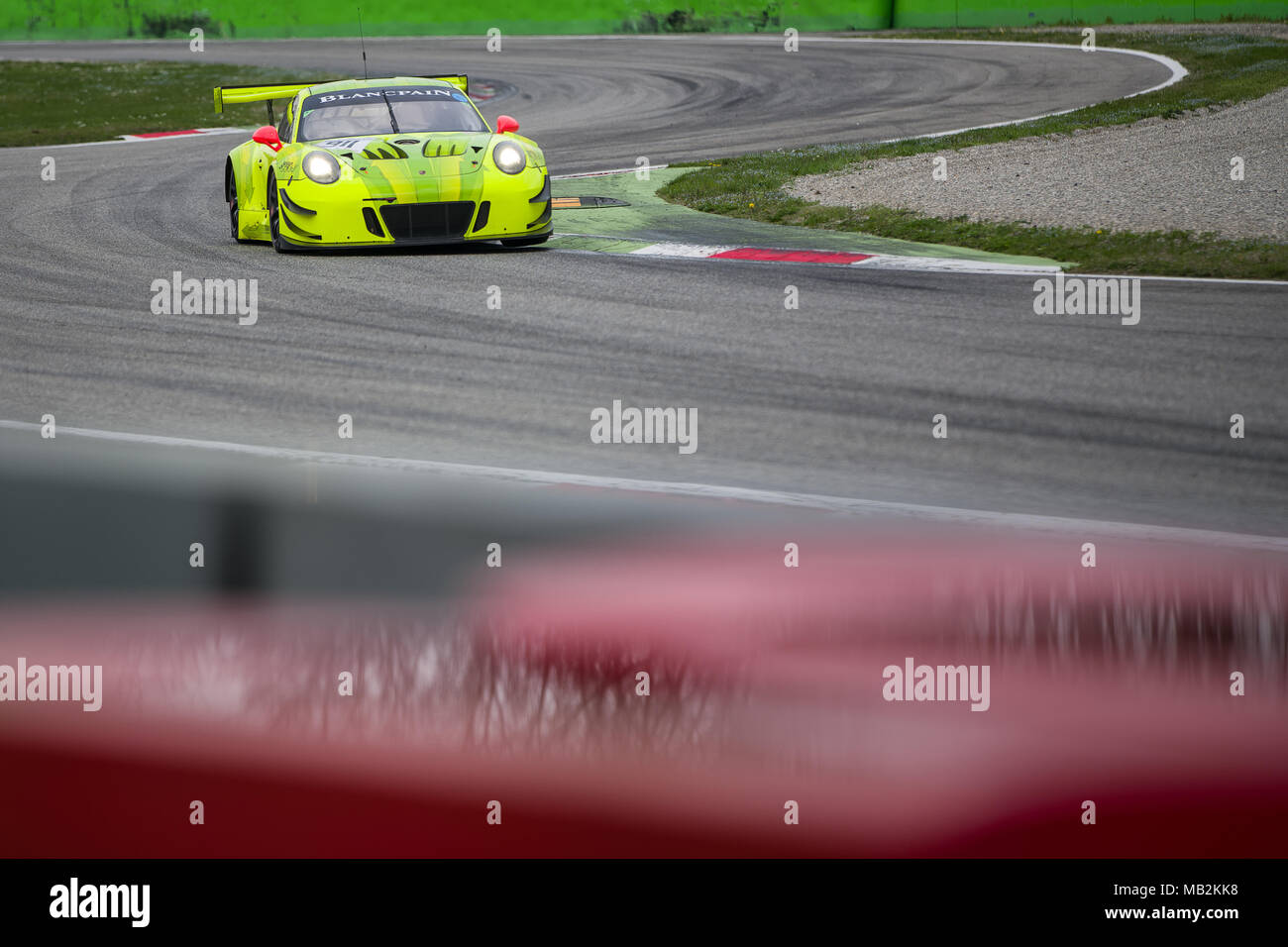 Test Monza 2018 via Blancpain GT Foto Stock
