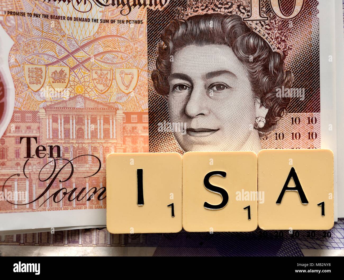 Cassa concetto ISA Foto Stock