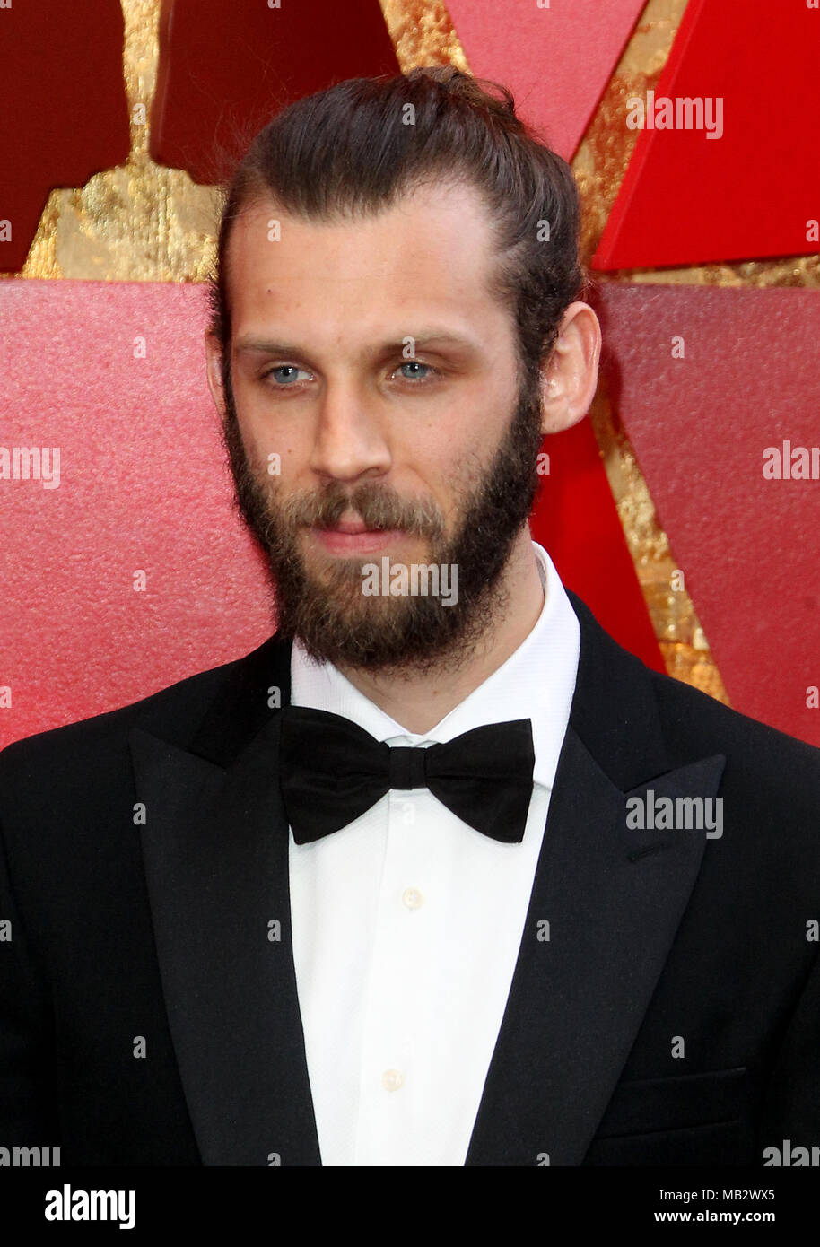 Novantesimo annuale di Academy Awards (Oscar) 2018 gli arrivi presso il Dolby Theatre di Hollywood, in California con: Chris Overton dove: Los Angeles, California, Stati Uniti quando: 04 Mar 2018 Credit: Adriana M. Barraza/WENN.com Foto Stock