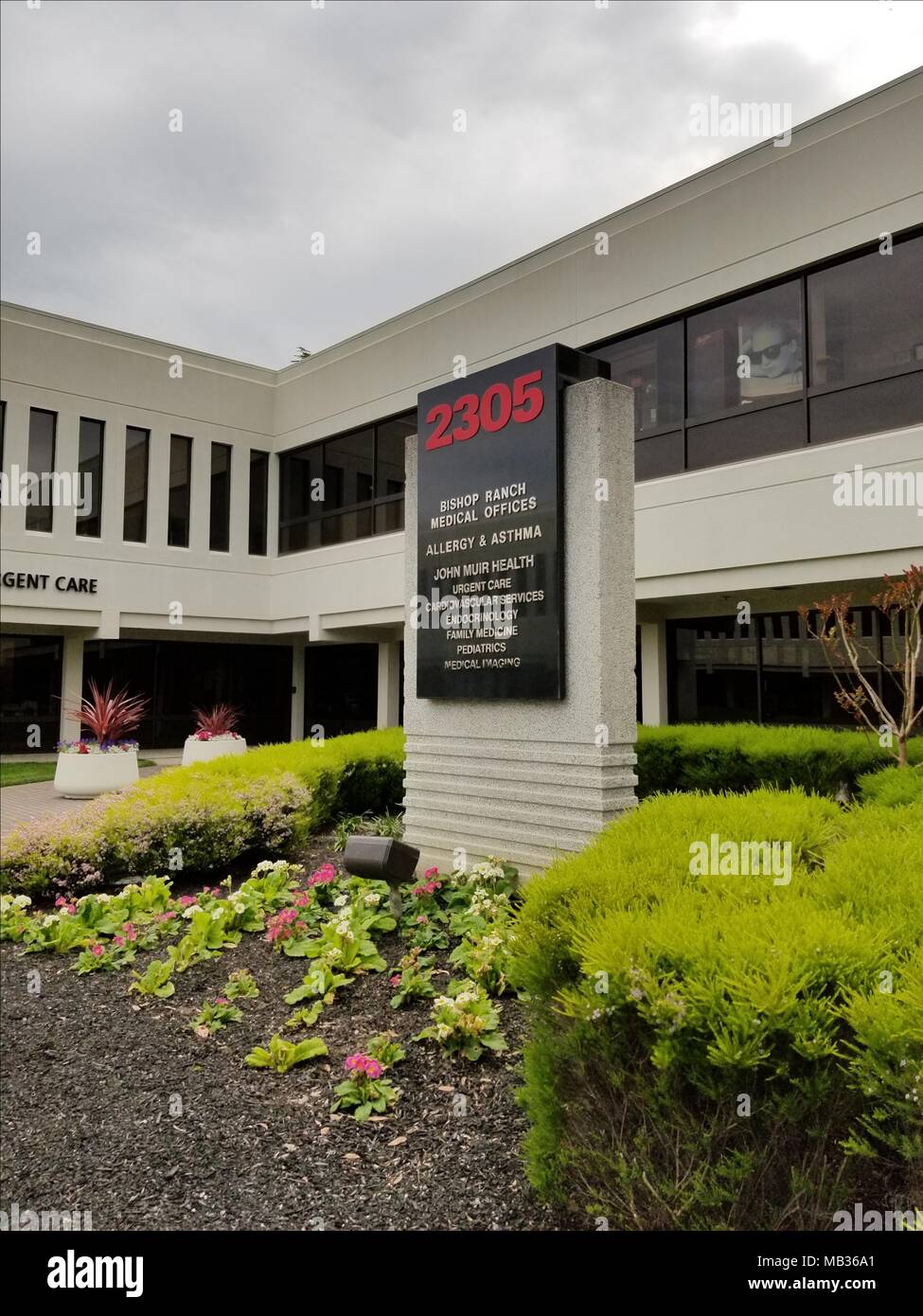 John Muir Medical uffici a San Ramon, California, 5 aprile 2018. () Foto Stock