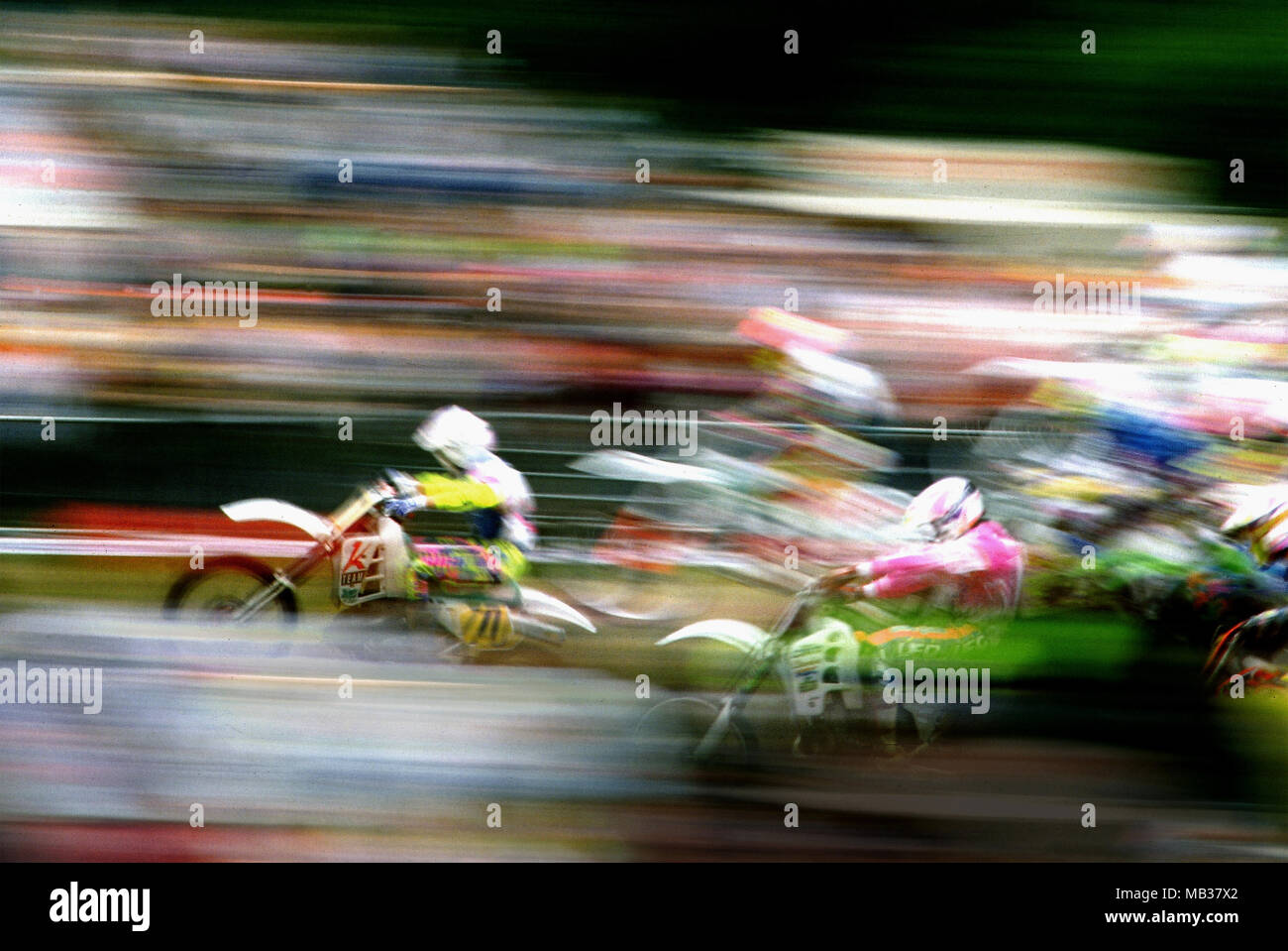 Motocross Foto Stock