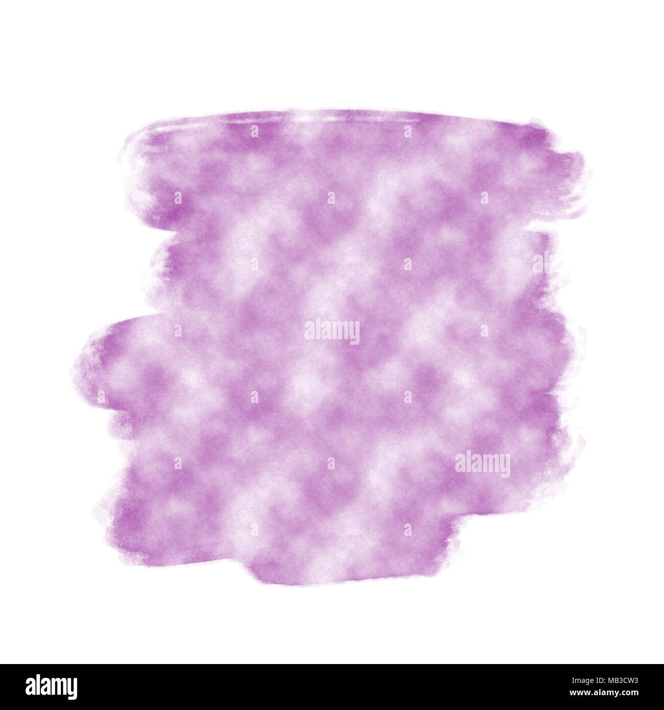 Viola texture acquerello isolati su sfondo bianco Foto Stock