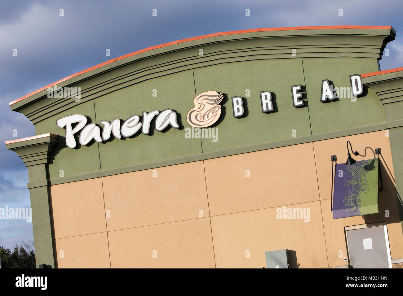 Un Panera Bread casual dining ristorante posizione di Hagerstown, Maryland il 5 aprile 2018. Foto Stock
