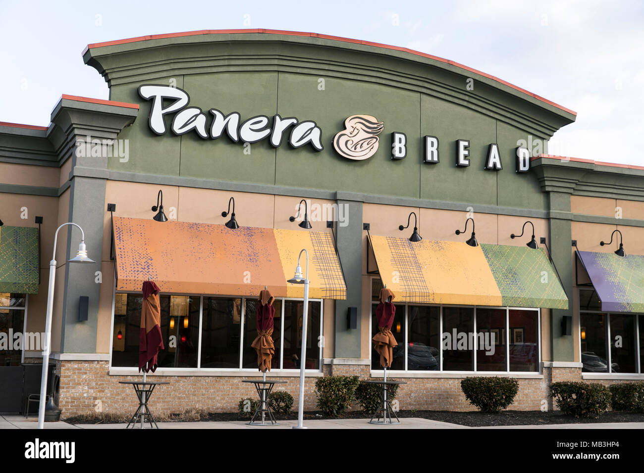 Un Panera Bread casual dining ristorante posizione di Hagerstown, Maryland il 5 aprile 2018. Foto Stock