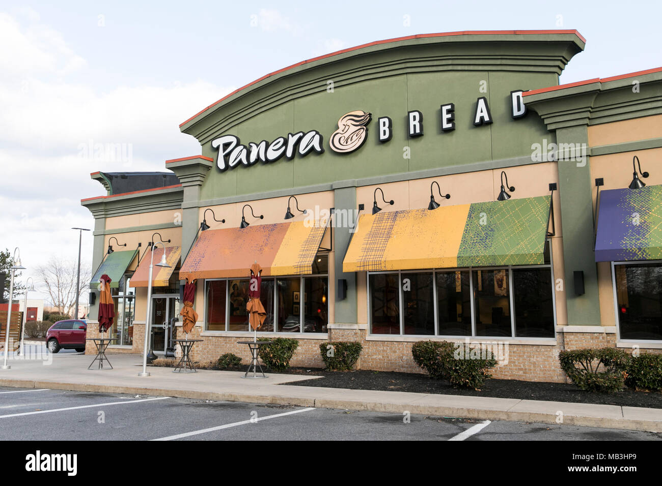 Un Panera Bread casual dining ristorante posizione di Hagerstown, Maryland il 5 aprile 2018. Foto Stock